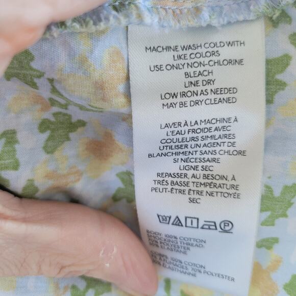 FREE PEOPLE LAVENDER DAZE SMOCKED MIDI DRESS SZ S - Picture 9 of 12